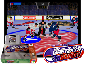 Wayne Gretzky's 3D Hockey (USA) (Rev A) Cover